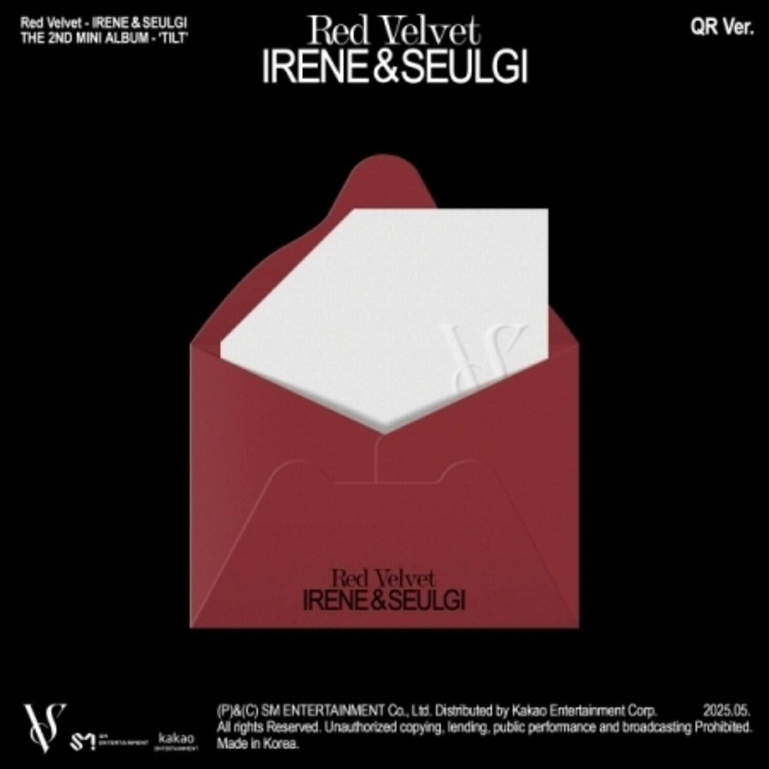 Red Velvet ( Irene & Seulgi ) - Tilt - QR Card Version   - DISCLESS DIGITAL [Digital Download] price history on PriceWatchPro