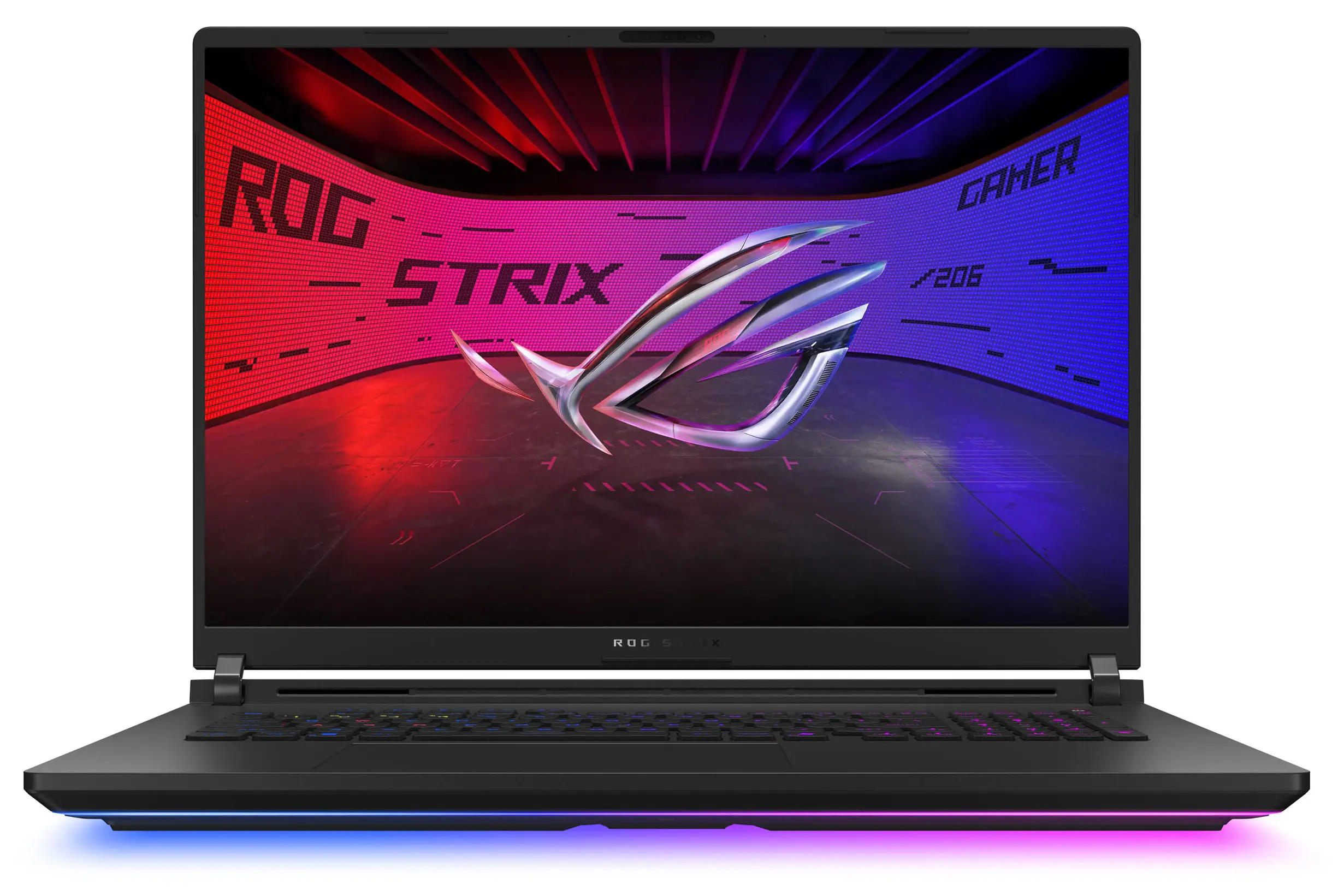 ASUS - ROG Strix SCAR 18" 2.5K 240Hz Gaming Laptop - Intel Core Ultra 9 HX with 32GB RAM - NVIDIA GeForce RTX 5070 Ti - 1TB SSD - Off Black