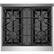Left. Avanti - 4.2 Cu. Ft. Stainless Freestanding Gas Range - Stainless Steel.