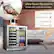 Alt View Zoom 12. LanboPro - Freestanding/Built-In 30'' width 26 Bottle 76 Can Dual Zone Combo Wine and Beverage Fridge - Black.
