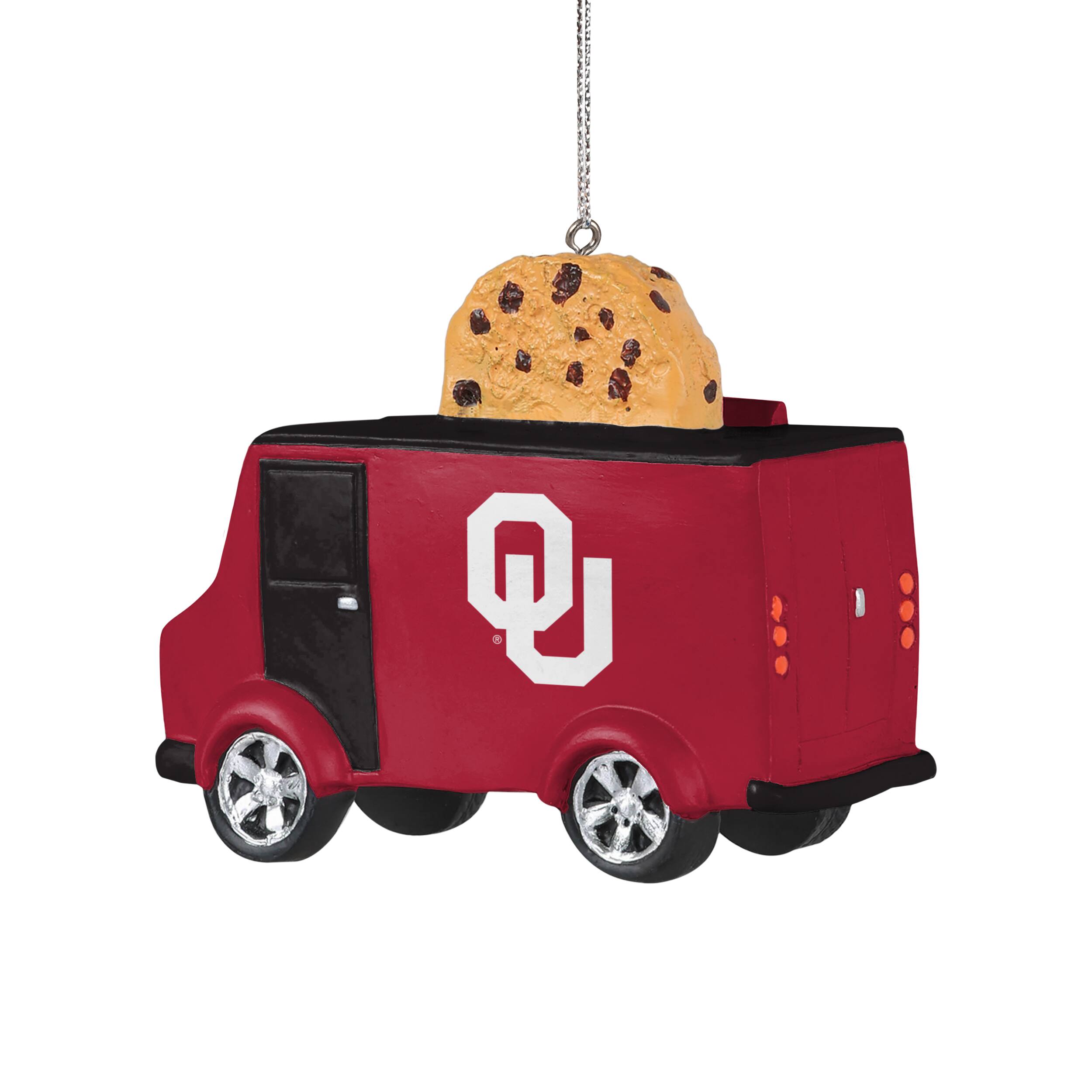Alt View 1. FOCO - Oklahoma State Cowboys Food Truck Ornament - Multicolor.