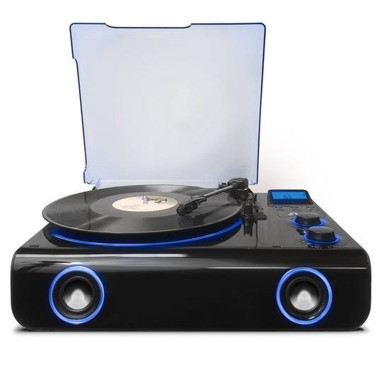 Victor Audio - Victor Beacon 5-in-1 Turntable System - Black