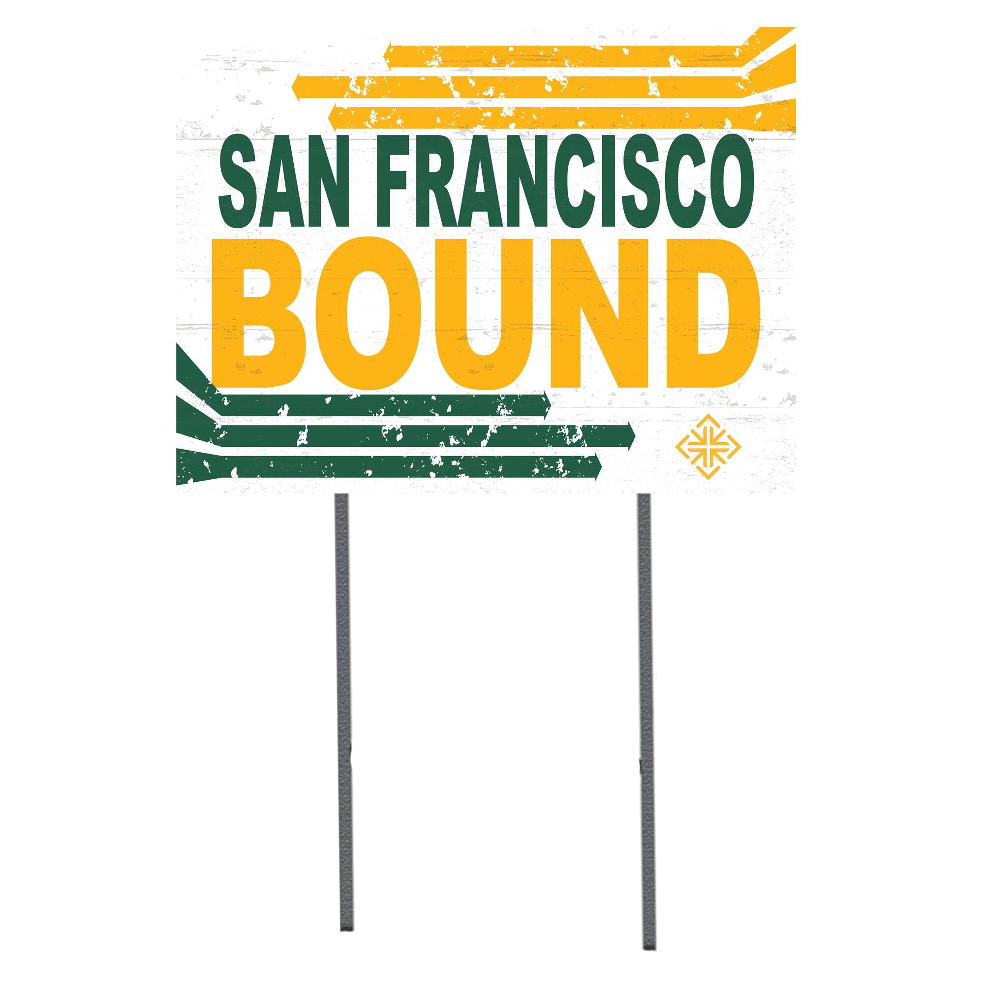 San Francisco Dons 18'' x 24'' Bound Yard Sign