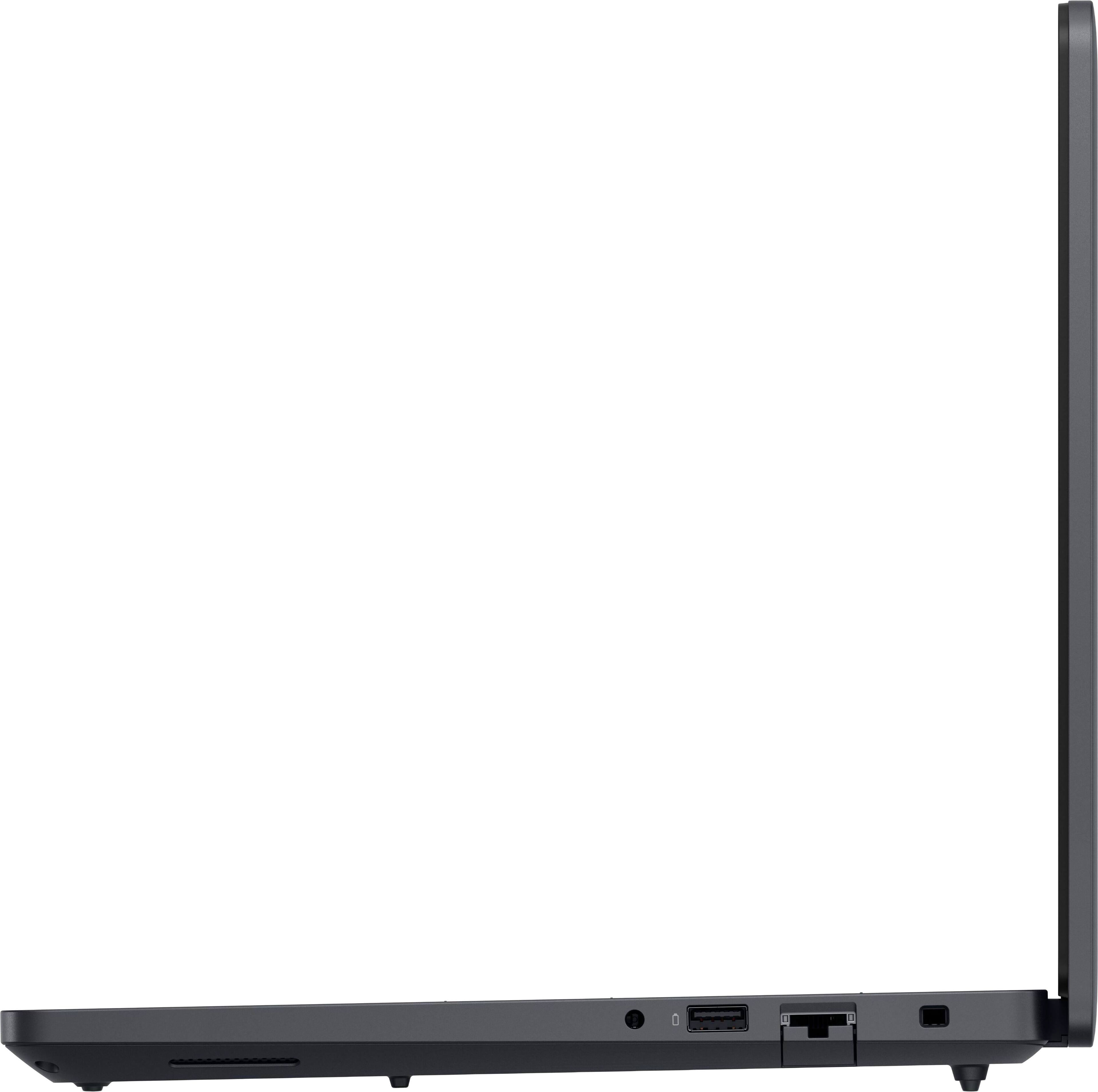 Left. Dell - Pro Max 14" LCD 1920 x 1200 (Full HD Plus) Laptop - Intel Core Ultra 7 with 32GB Memory - 512 GB SSD - Black.