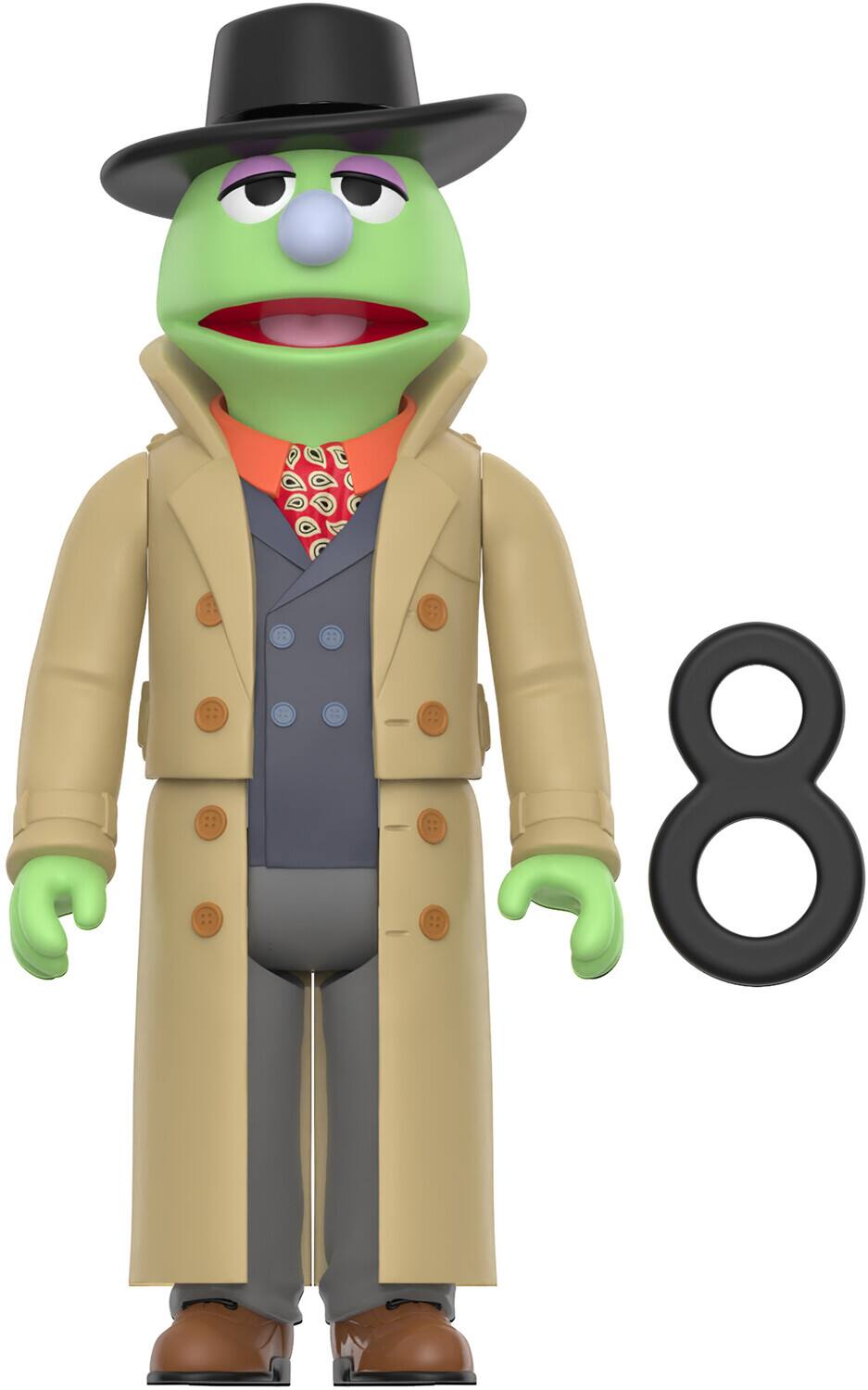 Alt View 3. Super7 - Super7 - Sesame Street - ReAction Figures Wv2 - Lefty The Salesman   - COLLECTIBLES - Multicolor.