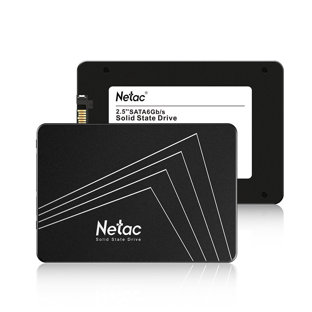 Netac - 128GB SSD 2.5'' SATA III 6 Gb/s Internal Solid State Drive 500MB/s PC/MAC