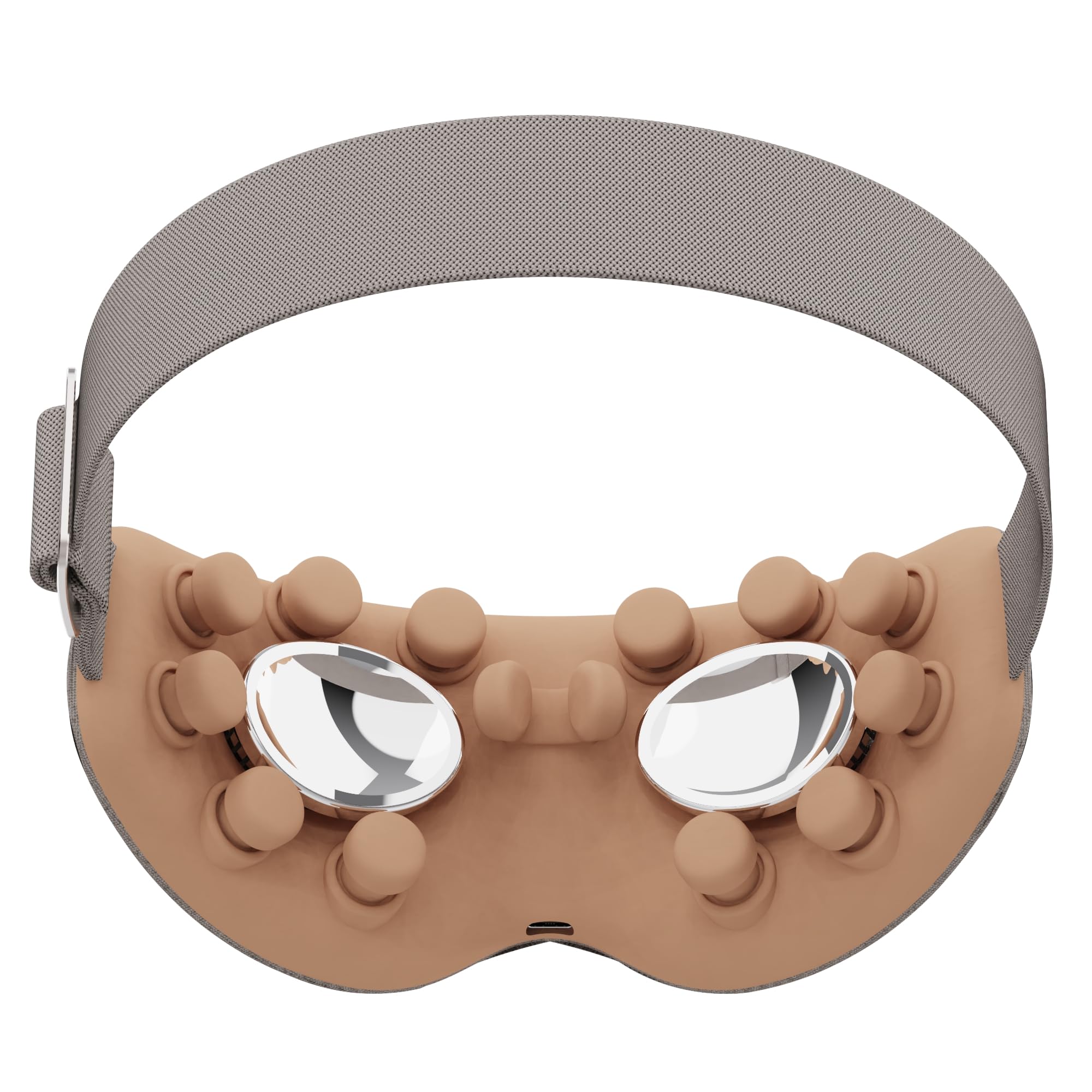 Back. Live At Space - 2-Level Hot&Cold Eye Mask, 14 Vibration Nodes, 150min USB-C, Music, 10min Daily Relief - 642146675478.