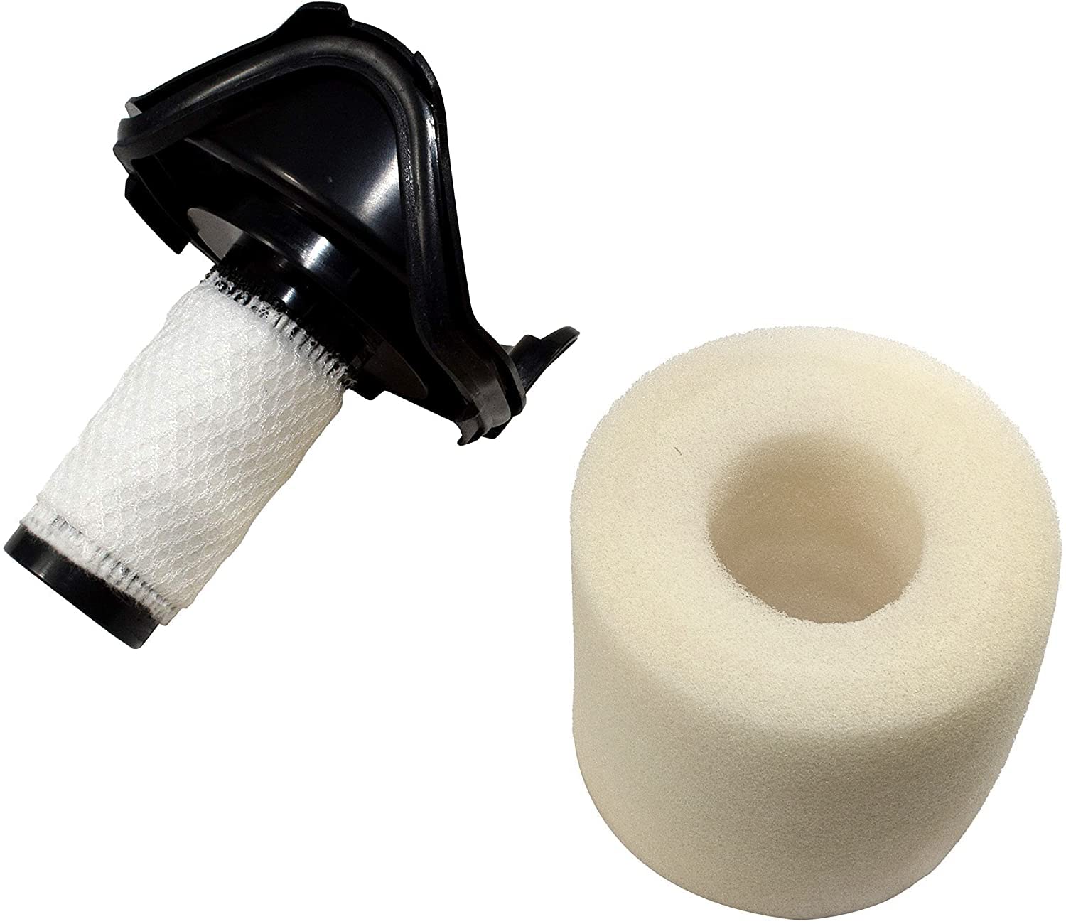 Angle. HQRP - HQRP 2-Pack Foam and Felt Vacuum Filter Kit for Shark Flex DuoClean HV390 HV391 HV392 HV394Q, Replaces 461FFJV390.