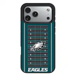 Keyscaper - NFL - Philadelphia Eagles Bump Case with 8.2ft Drop Protection - 15 - Multicolor