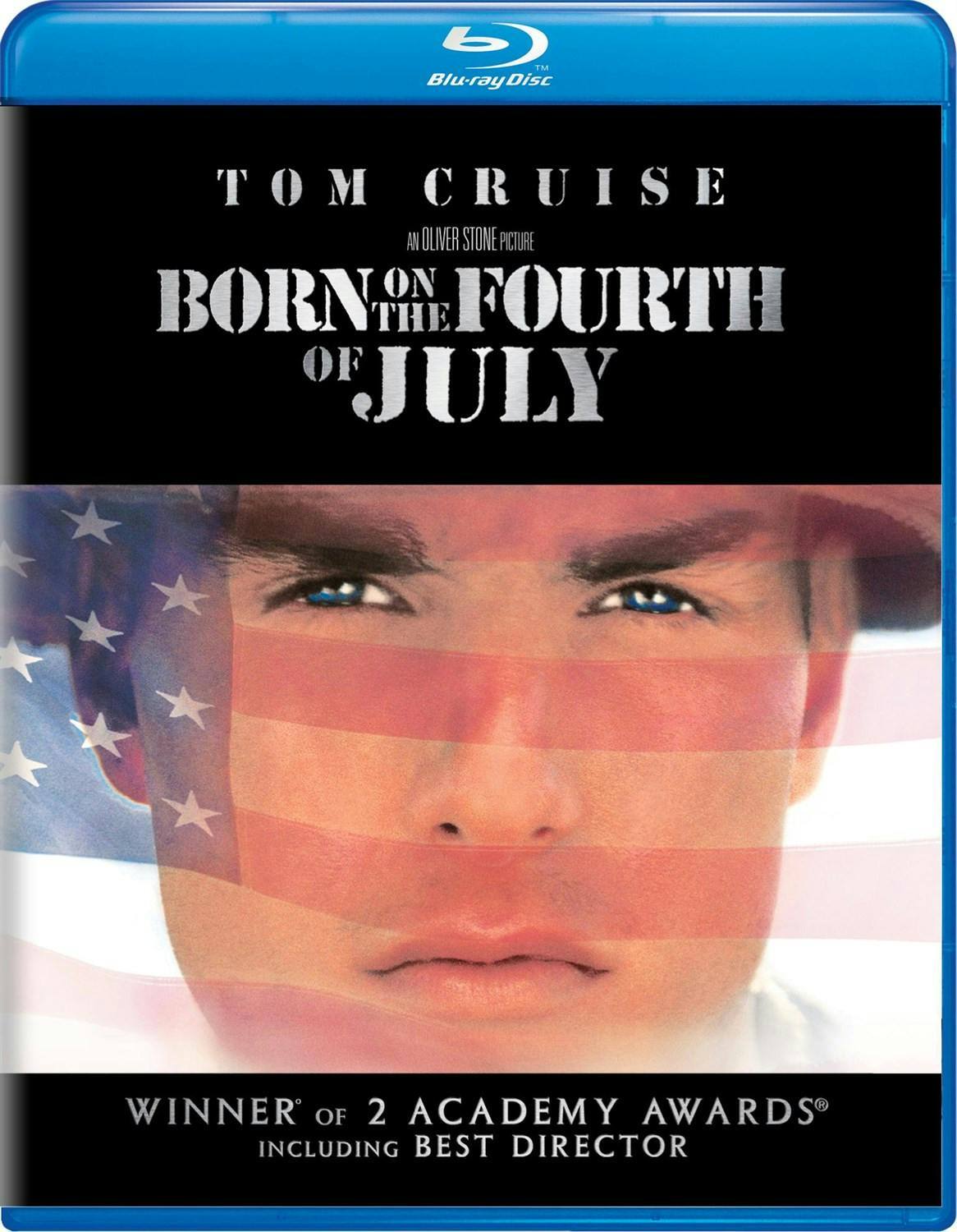 Front. Born On the Fourth of July (Blu-ray New Box Art) [Blu-ray].
