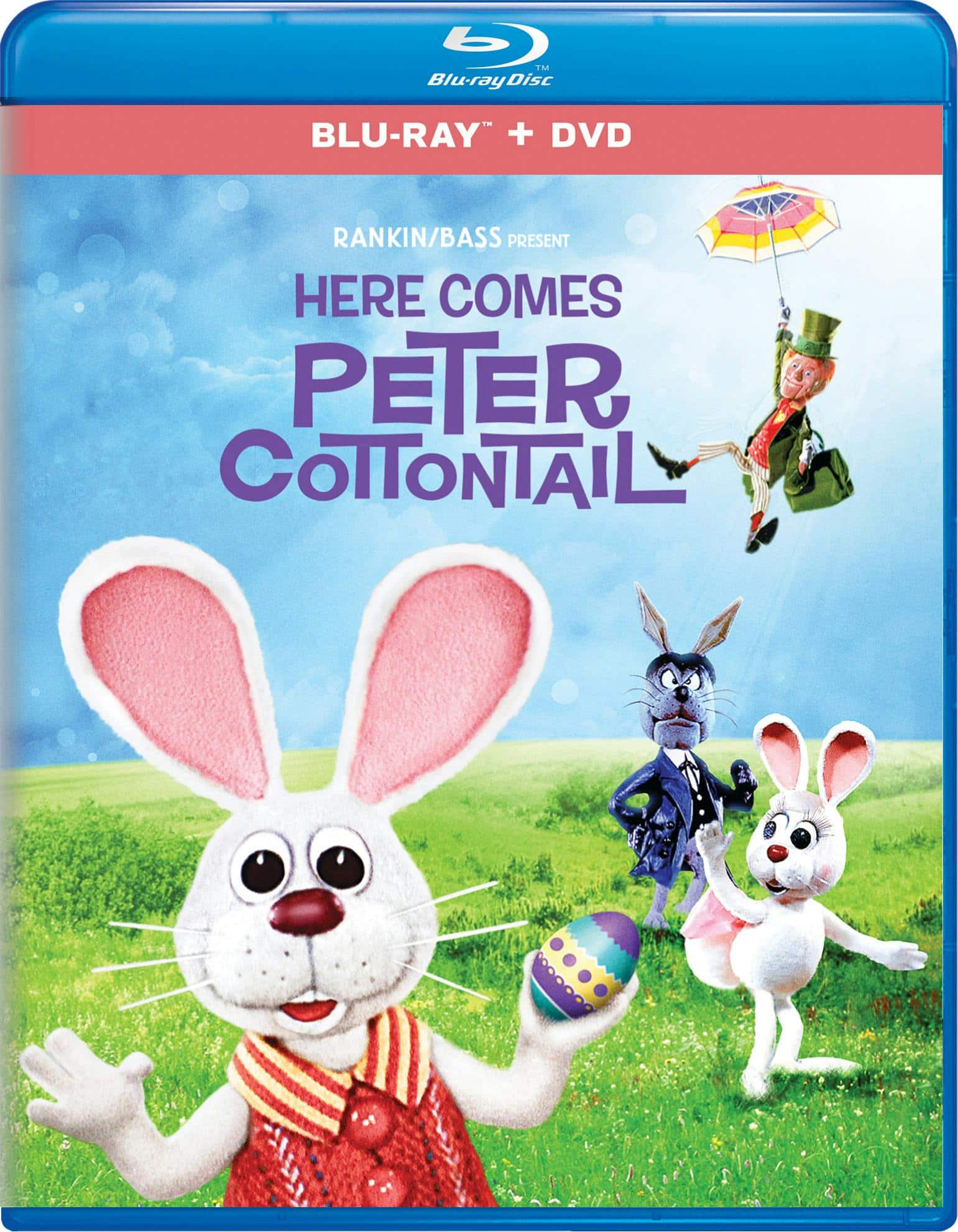 Here Comes Peter Cottontail (with DVD) [Blu-ray]