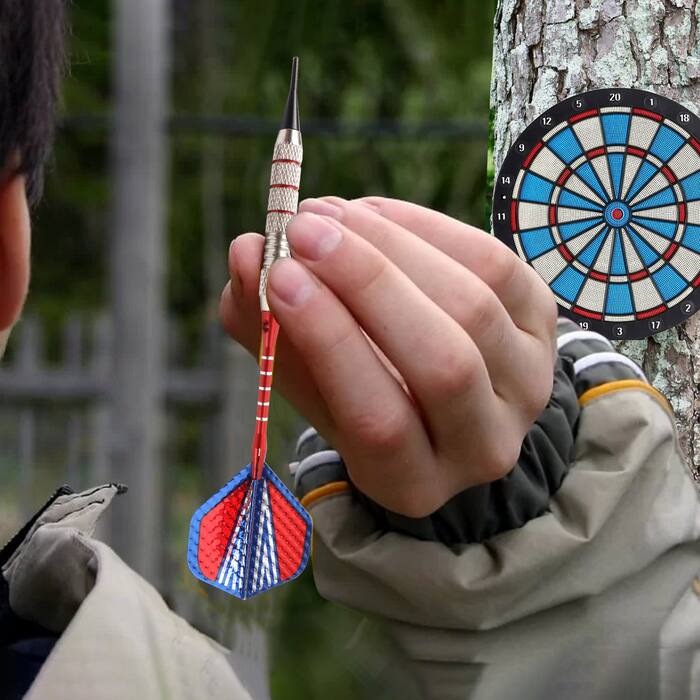 Alt View 3. GSE Games & Sports Expert - 6 Pcs of 18 Grams Soft Tip Darts for Electronic Dart Board with 60 Free Dart Tips & Storage Bag(Professional) - multicolor.