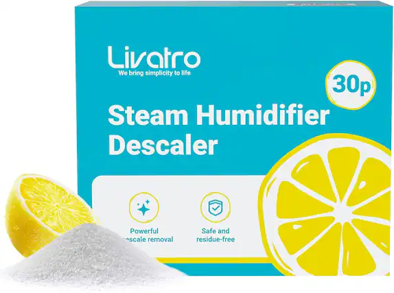 Livatro
We bring simplicity to life
Steam Humidifier Descaler
30p
Powerful scale removal
Safe and residue-free