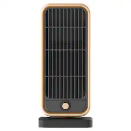 Cluzine - Mini PTC Space Heater, 3S Fast Heating, Wide-Angle Warmth, One-Button Operation, for Home Office