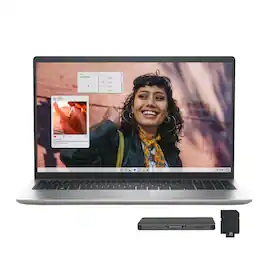Dell - Inspiron 15 15.6" FHD Laptop,Intel Core i7-1355U,64GB RAM,2TB SSD+1TB Dock Set,Fingerprint,Wi-Fi 6,Win 11 - Silver
