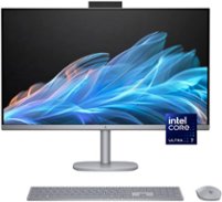 HP - OmniStudio X 31.5" 4K UHD All-in-One - Intel Core Ultra 7 - 32GB Memory - 1TB SSD - Meteor Silver - Front_Zoom