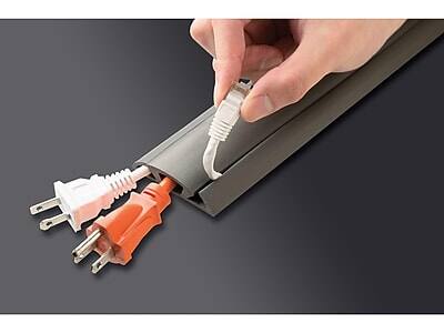 Alt View 1. UT Wire - Concealer & Cover, 5'L - Gray/Silver.