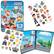 The image features a variety of Nickelodeon Paw Patrol magnets and stickers, which are designed for children aged 3+. The magnets and stickers are part of a magnetic creations set, and there are 40 magnetic play pieces included. The magnets and stickers are colorful and feature various characters from the Paw Patrol show. The set is intended to provide hours of fun and creativity for kids, as they can use the magnets and stickers to create their own unique designs and scenes.
