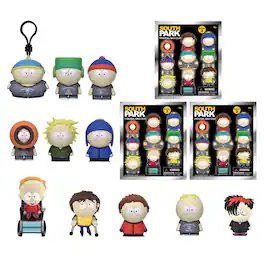 Monogram - South Park Series 3 Blind Bag 3D Foam Bag Clips | 3 Random