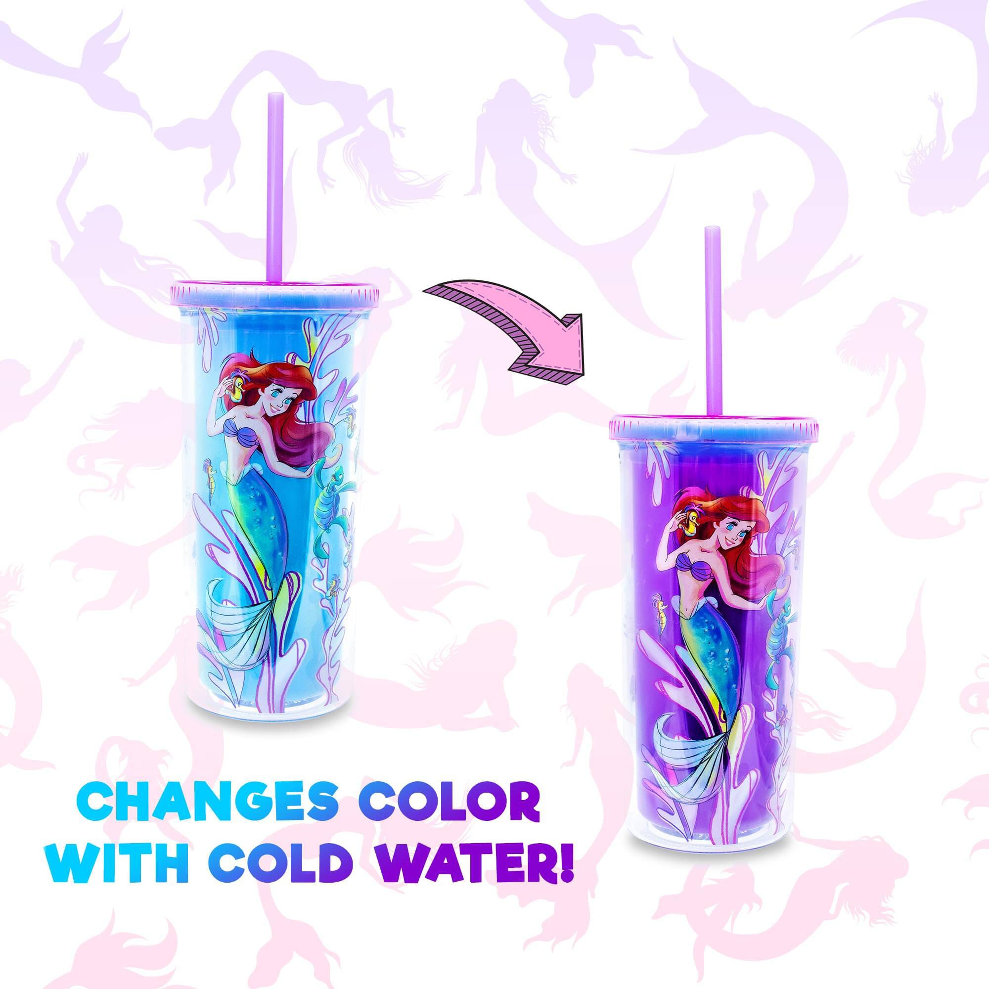 CHANGES COLOR WITH COLD WATER!