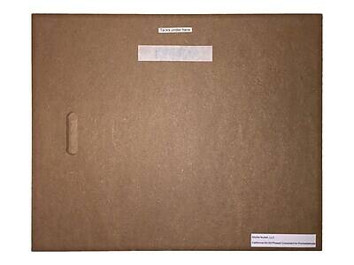 Alt View 2. Nu-Dell - NuDell Economical MDF Certificate Frame, Walnut  (18811M) - Walnut.