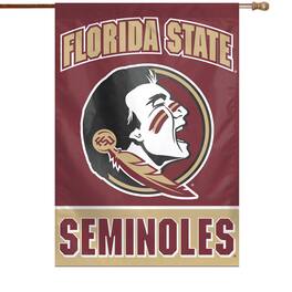 WinCraft - Florida State Seminoles 28" x 40" Full Name Single-Sided Vertical Banner - Multicolor