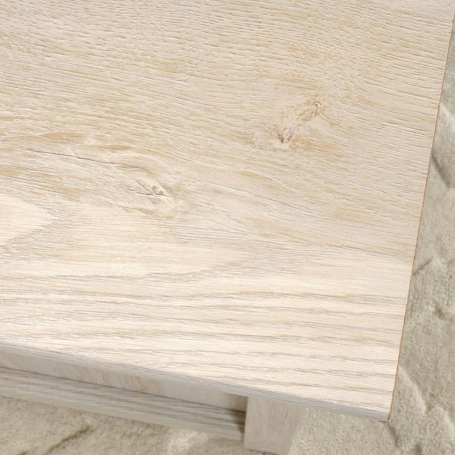 Alt View 5. Sauder - Sauder Edge Water Executive Desk Chalked Chestnut finish - Chalked Chestnut.