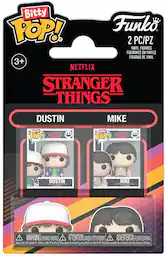 Funko Bitty POP: Stranger Things 2-Pack - Dustin & Mike - COLLECTIBLES