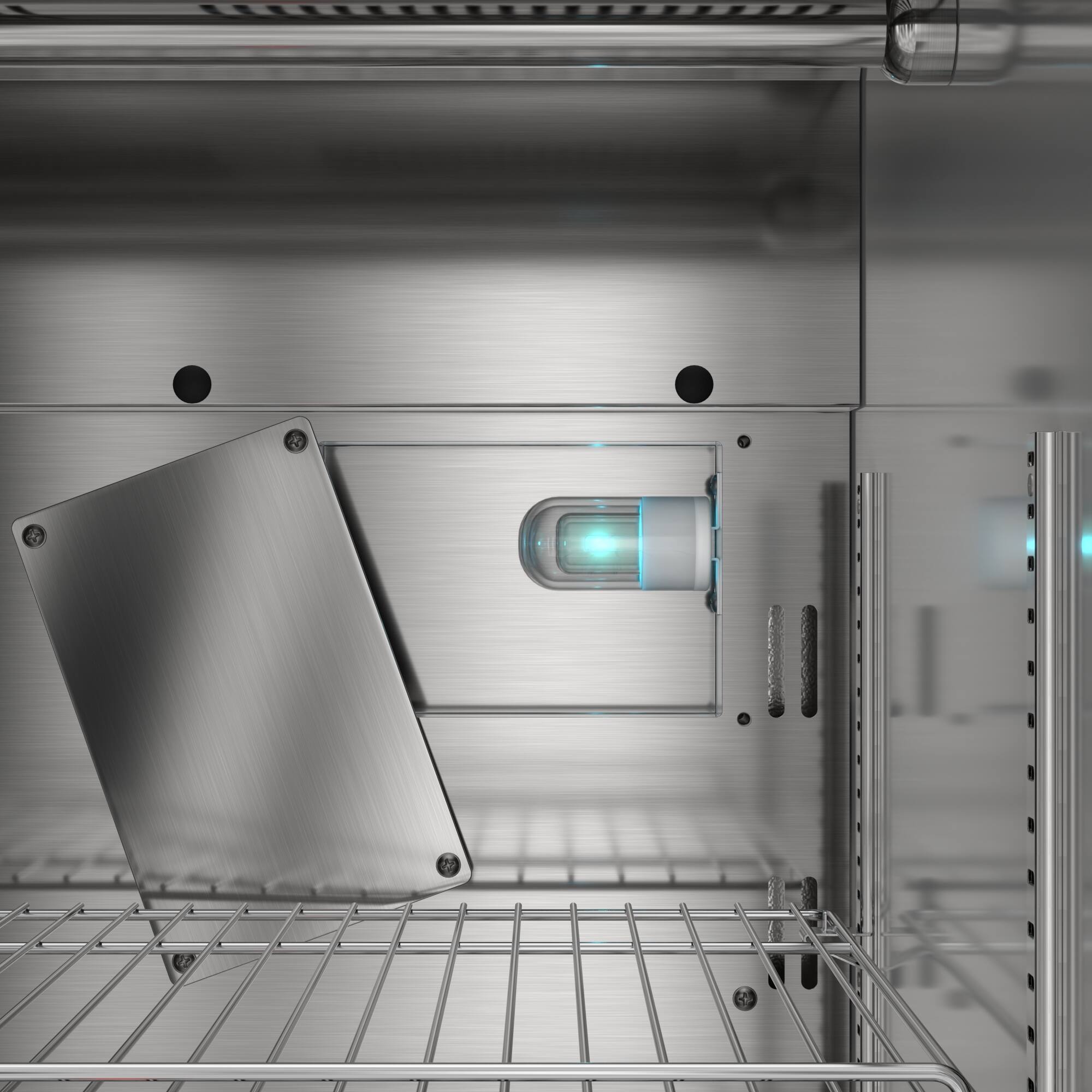 Alt View 7. Koolmore - Reserve 24 in. Commercial and Residential Undercounter Dry Aging Refrigerator in Stainless Steel (KM-DAR-34SS) - Stainless-Steel.