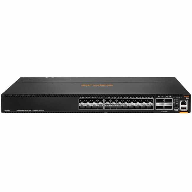HP - HPE CX 8100 24XF4C Ethernet Switch - Manageable - 10 Gigabit Ethernet, 100 Gigabit Ethernet, 40 Gigabit Ethernet - Black price history on PriceWatchPro