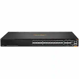 HP - HPE CX 8100 24XF4C Ethernet Switch - Manageable - 10 Gigabit Ethernet, 100 Gigabit Ethernet, 40 Gigabit Ethernet - Black