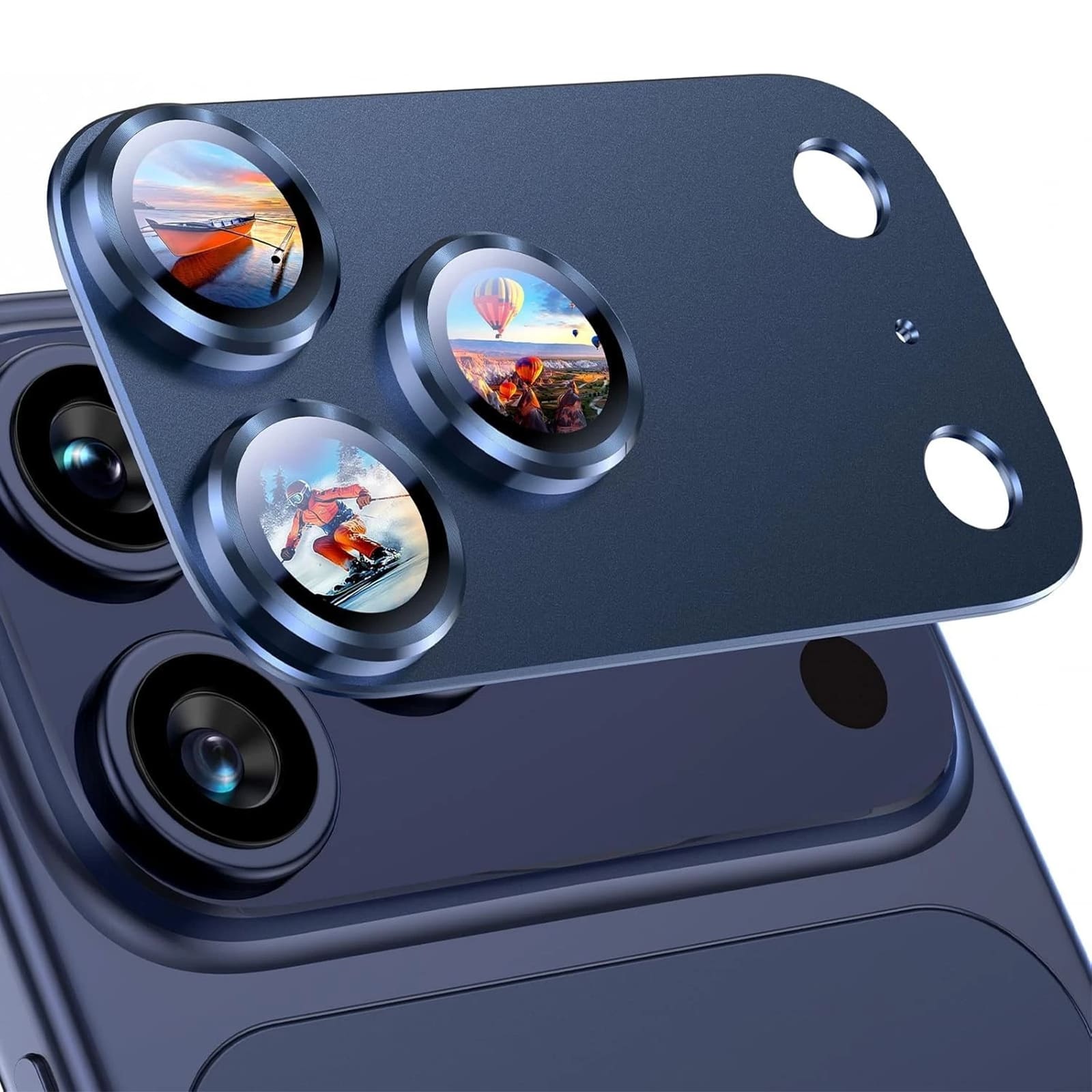 UUCOVER - 9H Tempered Glass Camera Lens Protector for Apple iPhone 17 Pro, Scratch Resistant, Anti-Reflective Protective Cover - Blue price history on PriceWatchPro