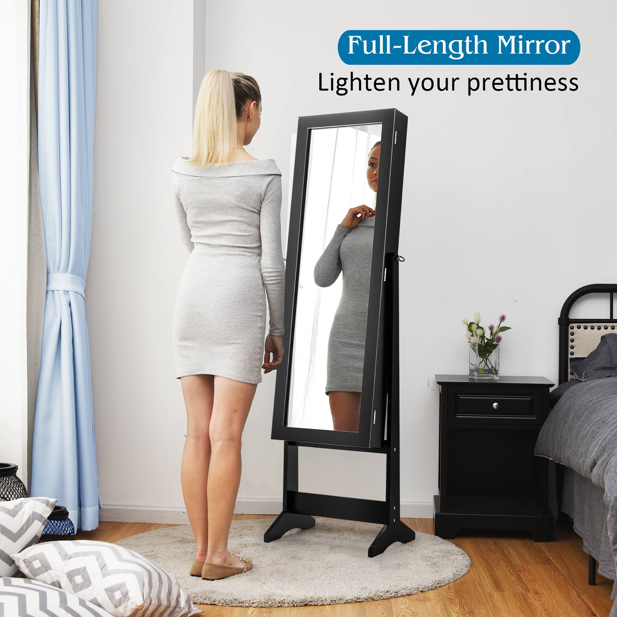 Full-Length Mirror: Lighten your prettiness