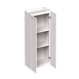 Boyel Living - 24-in W x 36-in H x 12-in D Slim Shaker RTA Kitchen Wall Cabinet with Soft-Close - Snow White