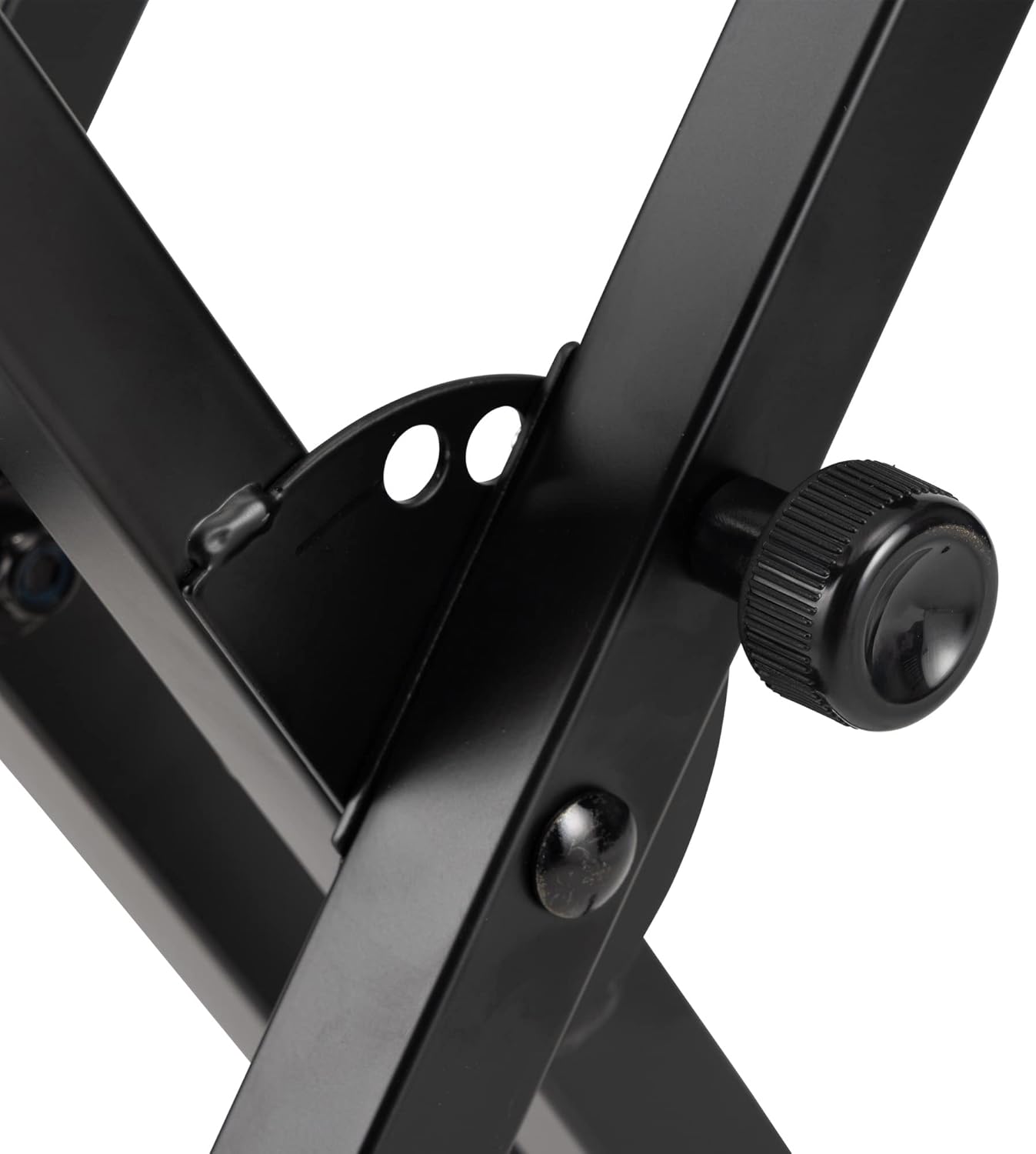 Alt View 3. On Stage Stands - On-Stage KS7191 Classic Double-X Keyboard Stand,Black - "NA".