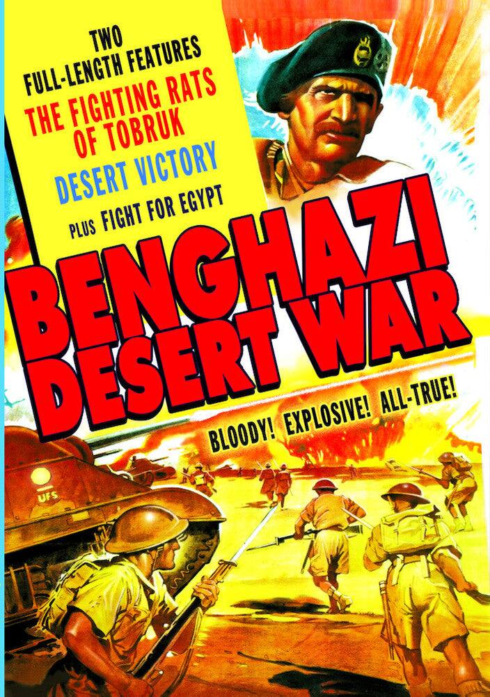 Benghazi Desert War: The Fighting Rats of Tobruk / Des - DVD price history on PriceWatchPro