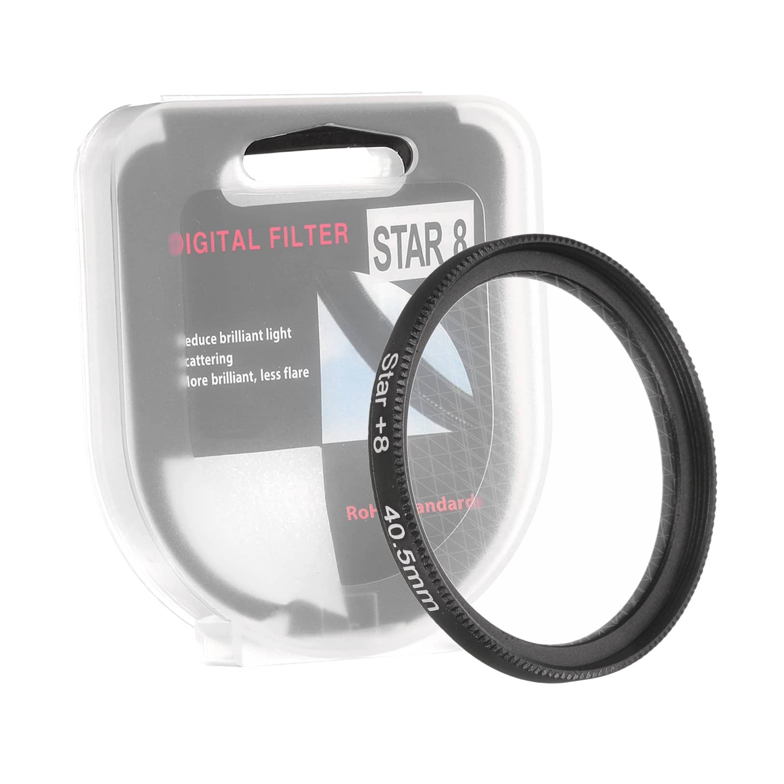 Unique Bargains - 40.5mm Star Filter, 8 Points Starburst Variable Twinkle Effect Ultra Slim Optical for Nikon DSLR