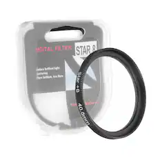 DIGITAL FILTER
STAR 8
reduce brilliant light scattering
more brilliant, less flare
Star +8
Roh
Standard
40.5mm