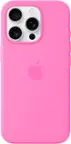 Front. Apple - iPhone 16 Pro Silicone Case with MagSafe - Peony.