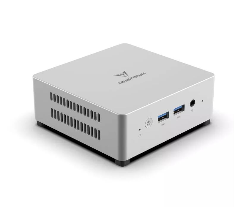 整備済み MINISFORUM UN100L 16GBRAM 512GB SSD Minisforum UN100L Mini Desktop, Intel N100, 16GB memory