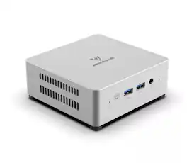 Minisforum - UN100L Mini Desktop, Intel N100, 16GB memory, 512GB SSD - Silver