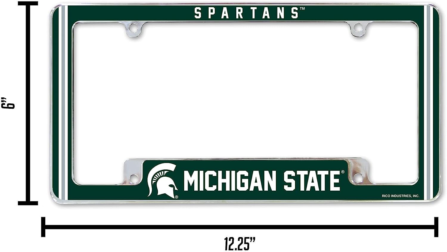SPARTANS™  
MICHIGAN STATE  
RICO INDUSTRIES, INC.  
12.25"