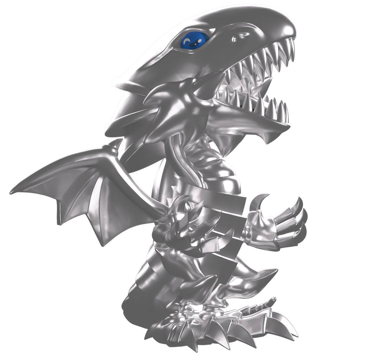 Alt View 2. Youtooz - Yu-Gi-Oh! Chrome Blue-Eyes White Dragon Vinyl Figure #5 Shopverse Exclusive.