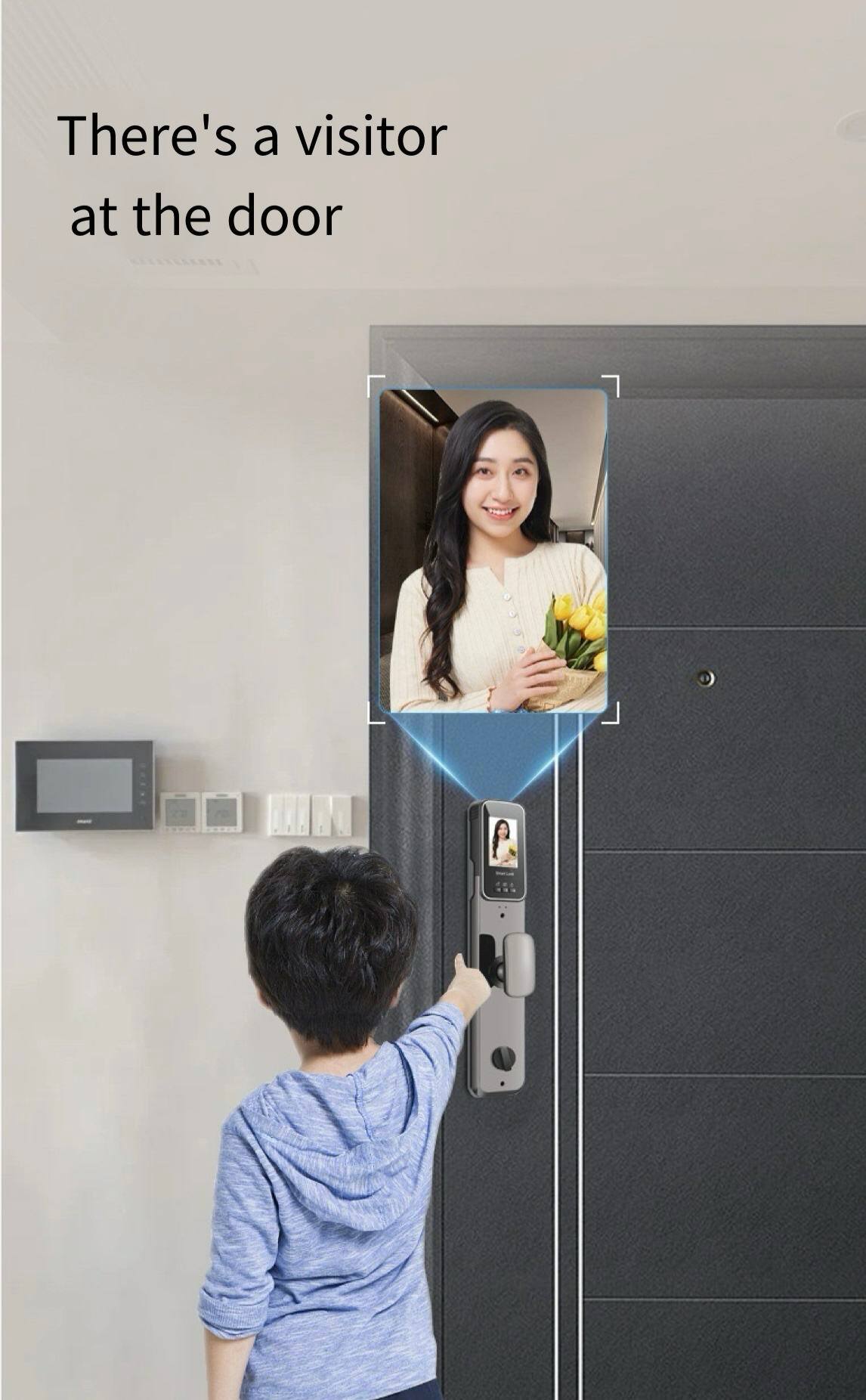 There's a visitor at the door