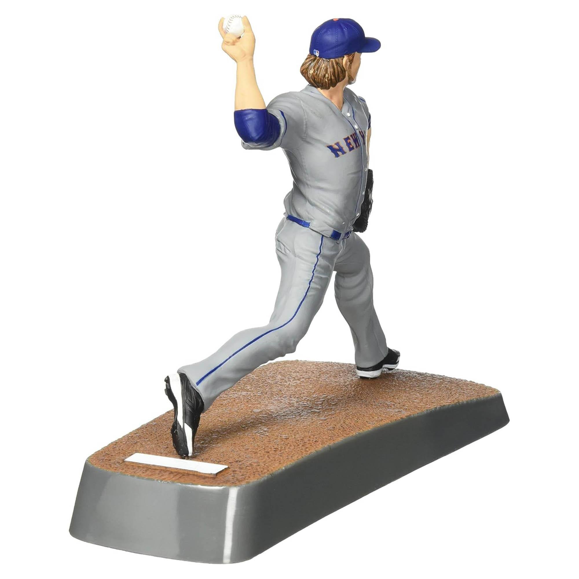 Alt View 10. MLB - MLB New York Mets 6 Inch Figure | Jacob DeGrom - Blue.
