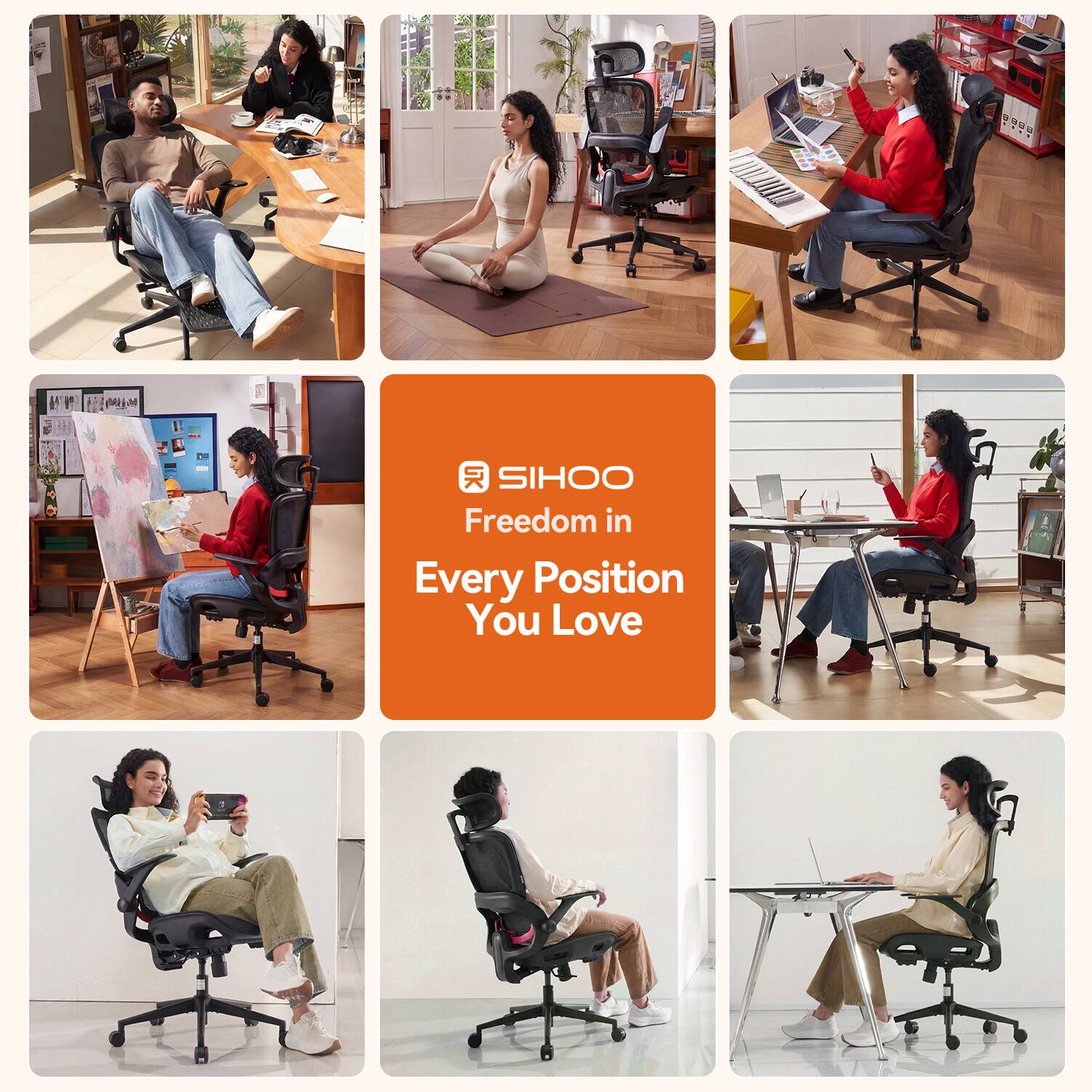 SIHOO  
Freedom in Every Position You Love