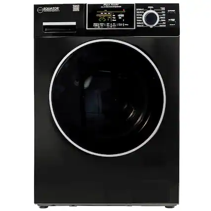 EQUATOR
ADVANCED Appliances
ALL-IN-ONE WASHER & DRYER
2:55
WASH
1200 RPM
WASH
WASH
DRY
DRY
COLD
COLD
DELAY
DELAY
POWER:
ON
OFF
START
PAUSE
1200 RPM
TIME: 00:00
TEMP: 30°C
WATER: 30L
DRY: 120°C
DRY: 60°C
QUICK 40°C