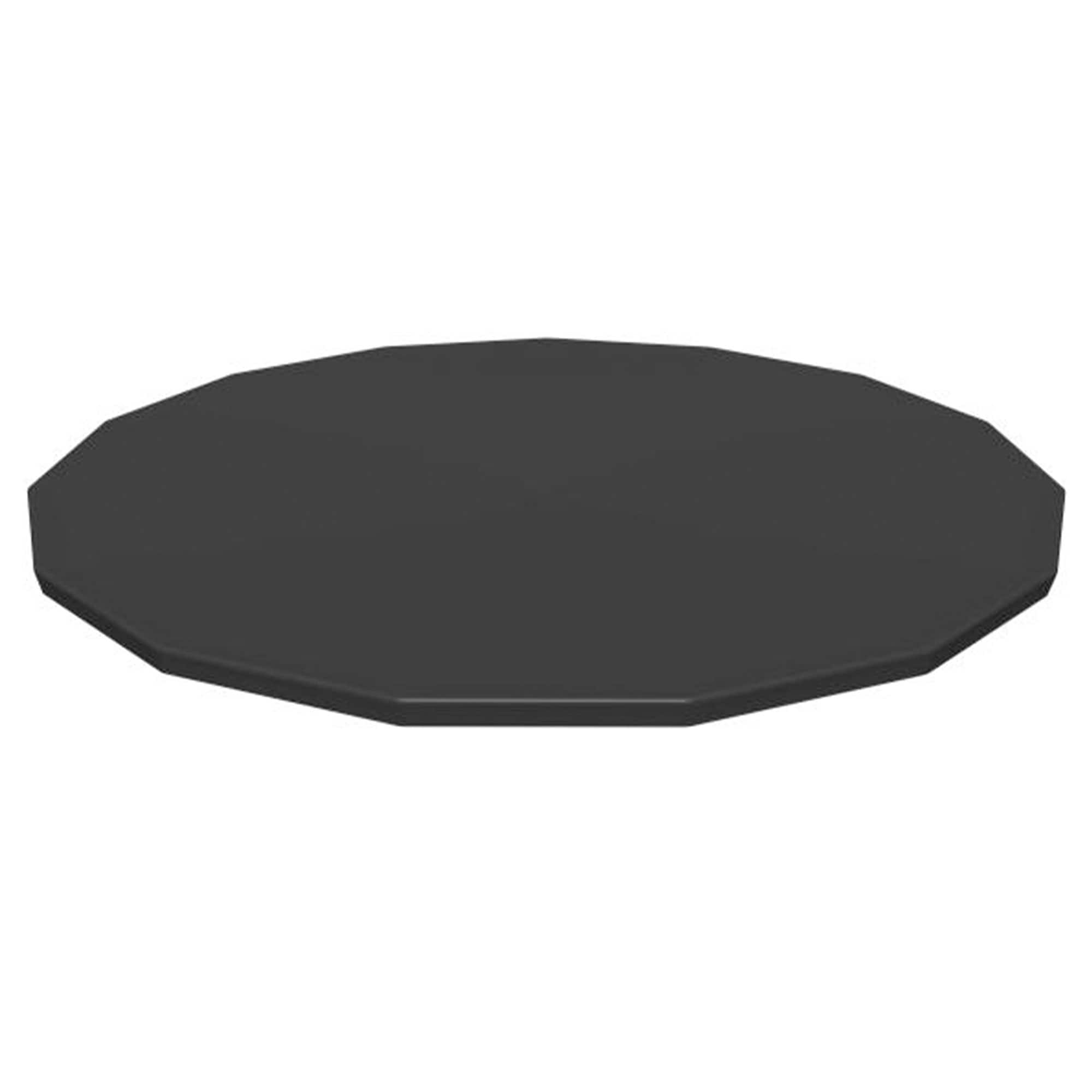Bestway - Round Pool Cover for 15 Foot Above Ground Pools, Black (Cover Only)