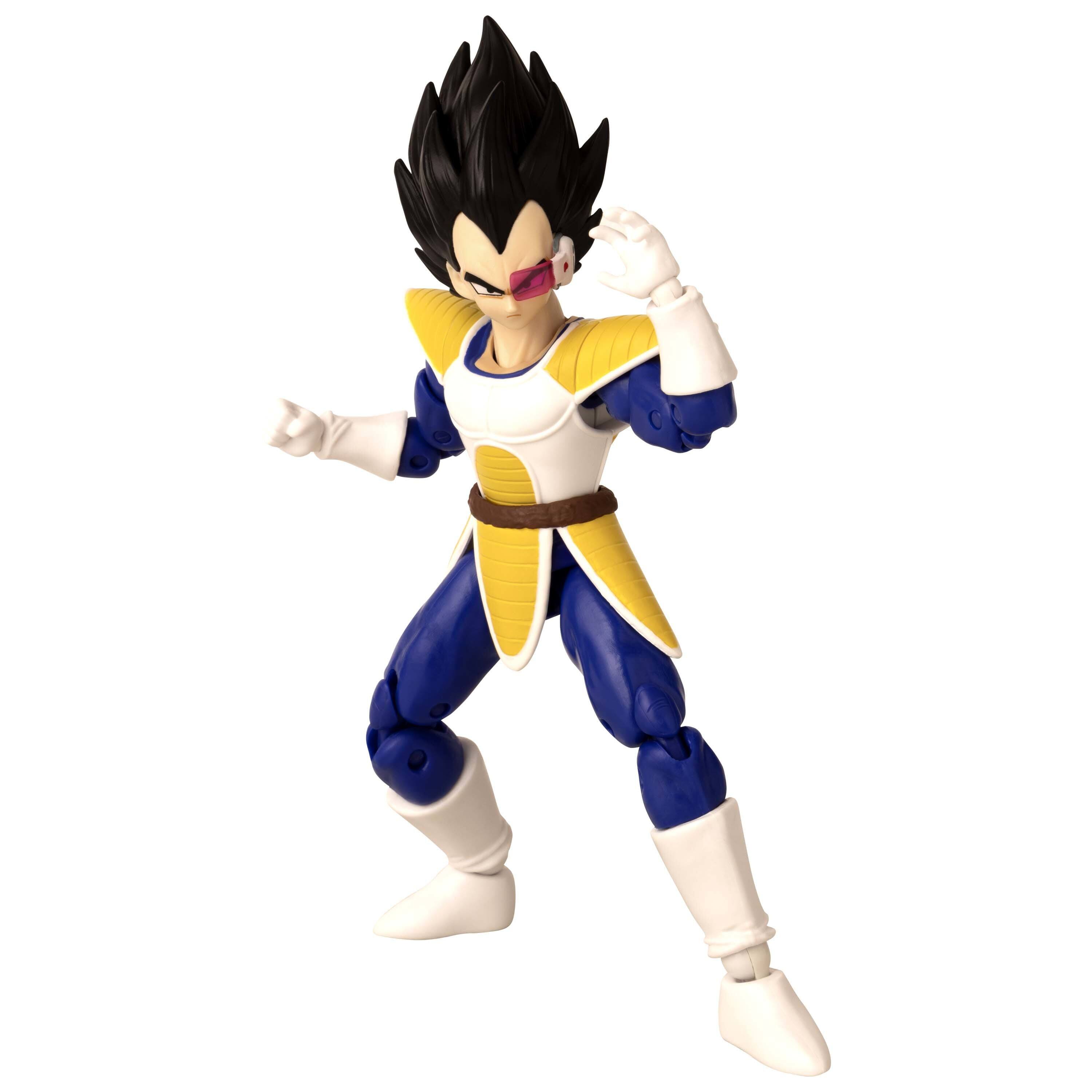 Angle. Bandai - Bandai - Dragon Ball Super - Dragon Stars - Vegeta Action Figure   - COLLECTIBLES - Multicolor.