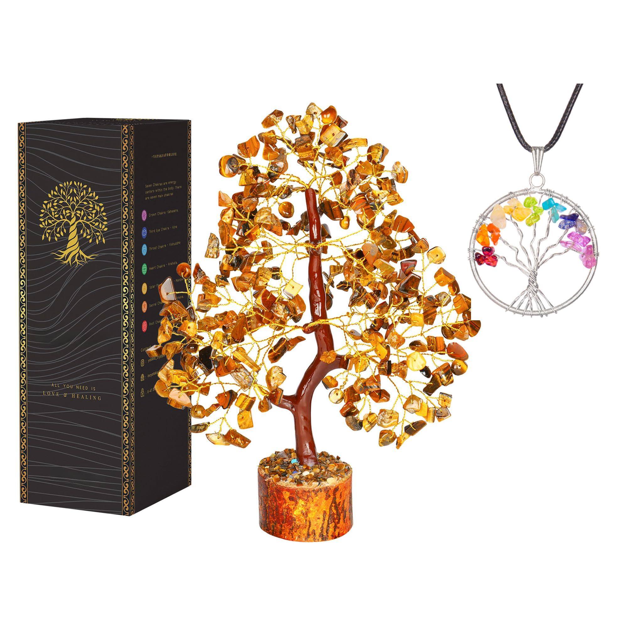 Tiger Eye Golden Wire